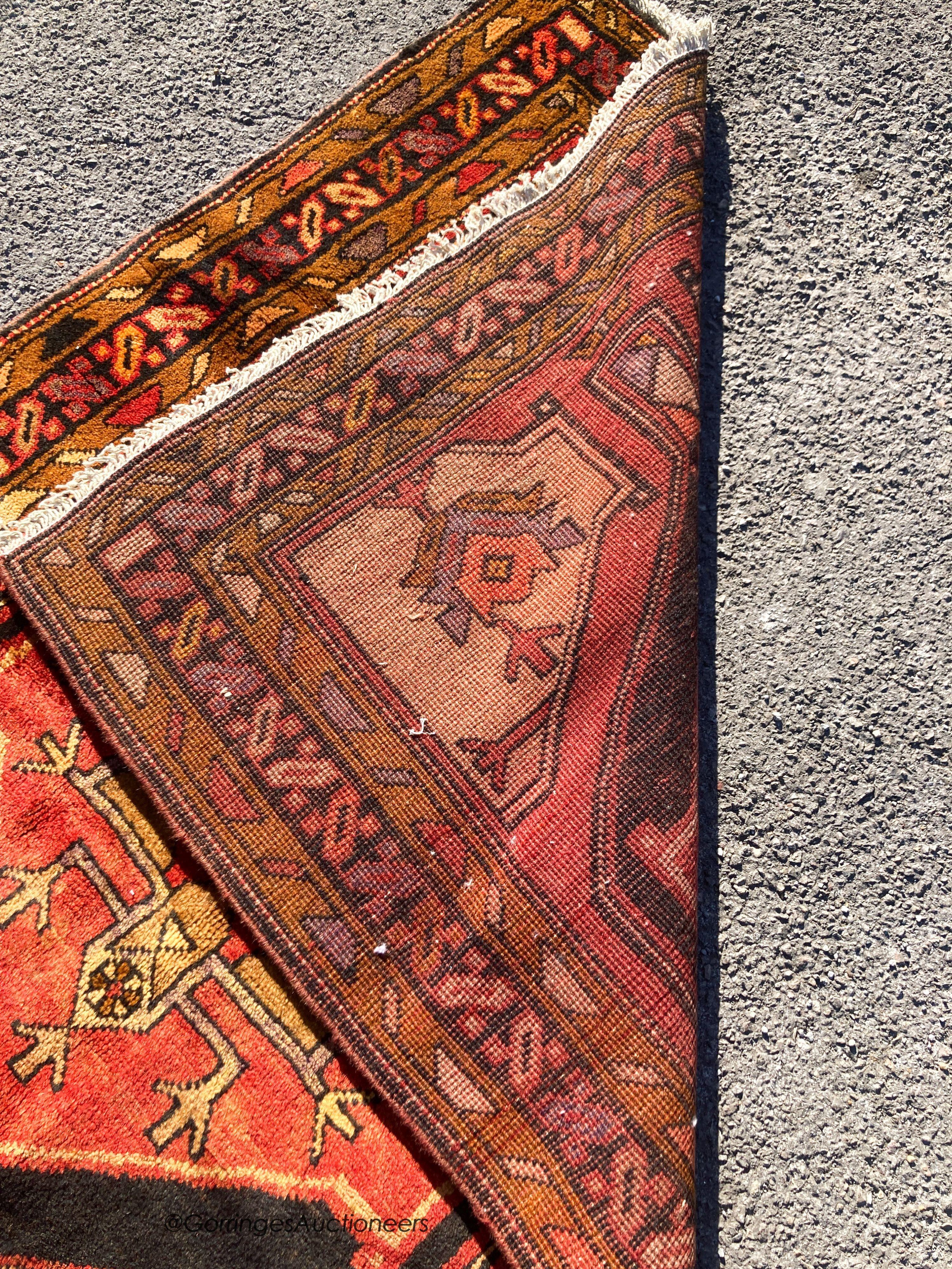 An Azarbijan rug, 400 x 110cm